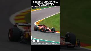 2024 Belgian GP Race Report Highlights Analysis and Results [upl. by Karin824]