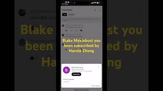 Blake Myklebust you been subscribed by me [upl. by Oringa325]