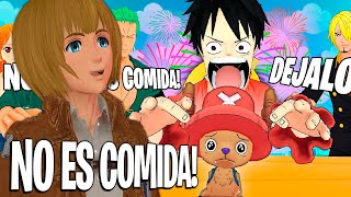 LA PARODIA MAS GRACIOSA DE ONE PIECE  OBSESSION REACCIONA a AÑO NUEVO CON LOS SOMBRERO DE PAJA [upl. by Loralyn]