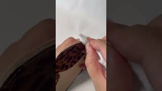 Leather Coin Purse Edge Sanding ASMR  Relaxing Crafting Sounds leatherasmr sanding leathercraft [upl. by Pacificas]