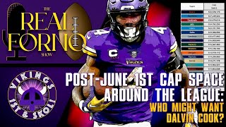 PostJune 1st Cap Space Around the League Who Might Want Dalvin Cook [upl. by Eerpud]