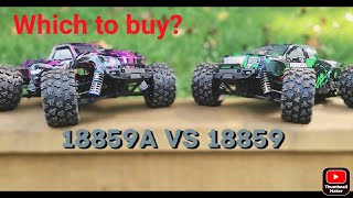 A tale of two tiny trucks Haiboxing 18859A vs 18859 [upl. by Cherice]