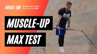 Massimale Muscleup alla Sbarra [upl. by Sherie]