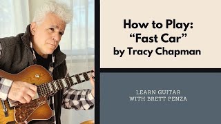 How To Play quotFastCarquot Tracy Chapman [upl. by Kevan731]