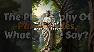 The Philosophy Of Parmenides What Did He Say [upl. by Animsaj327]