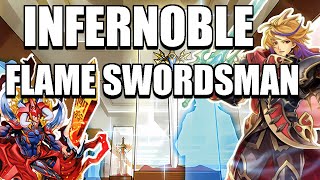 Win With BLAZING HEAT Infernoble Knight Flame Swordsman Deck Profile [upl. by Cilla678]