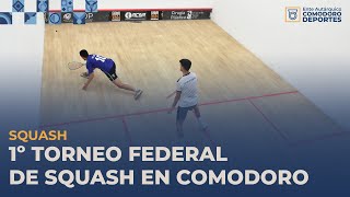 1º Torneo Federal de Squash en Comodoro [upl. by Edwine]