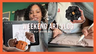 Weekend Art Vlog [upl. by Selrahcnhoj]