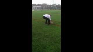 Soccer AM Crossbar Challenge  Brownedge St Marys [upl. by Eentruok680]