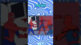 Spiderman Pointing Meme Recreated In SpiderMan Across the SpiderVerse 😱 shorts memes [upl. by Marcy300]