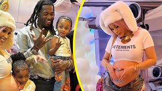 Pregnant Cardi B amp Offset Back Together As Celebrating For Sons 3rd Birthday Amid Their Divorce [upl. by Sitoiyanap]