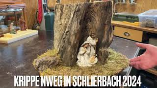 DIY Weihnachtskrippen Idee schlicht und einfach [upl. by Ailesor105]