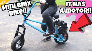 I Got A Gas Mini BMX Bike Can I Trick it at the skatepark [upl. by Schroeder192]