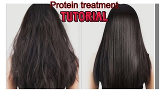 Best protein Treatment for Damaged Hairat homestep by stepkeratin botox treatmenteasy wayHindi [upl. by Camm]