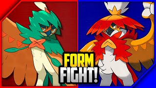 Decidueye Alolan vs Hisuian  Pokemon Scarlet amp Violet Form Fight [upl. by Kenji255]