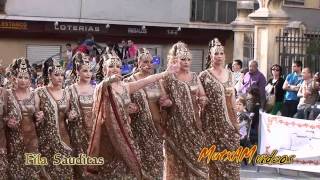 Moros PETRER 2012 Parte 3 desfile Moros Viejos Mutxam videos [upl. by Nywroc838]