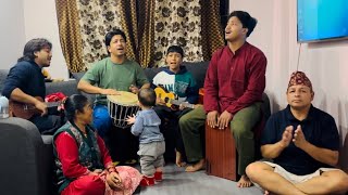 DASHAIN VLOG 2080 BROTHERS BOND PRAKASH SAPUTDEVENDRA BABLUSUNIL BK [upl. by Rastus]