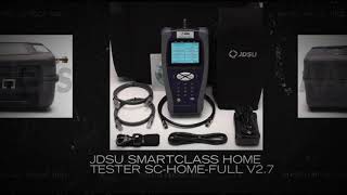 JDSU SmartClass Home Tester SCHomeFULL V27 [upl. by Etna]