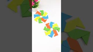 DIY Creative Adorable Paper Frisbee for Kids  Easy Craft Tutorial [upl. by Shipp]