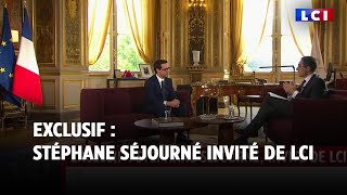 Exclusif  Stéphane Séjourné invité de Darius Rochebin [upl. by Anerrol]