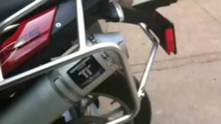 F650GS Twin Twalcom  QD Exhaust [upl. by Demaria]