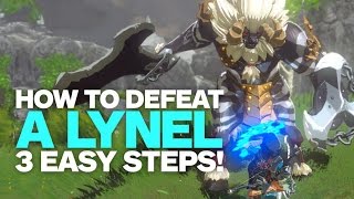 How To Fight Lynels in Zelda Breath of the Wild [upl. by Retsel]