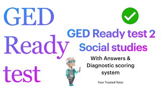 FREE GED Ready Test 2 for Social Studies with Answers amp Diagnostic Scoring System GED Practice test [upl. by Deloria]