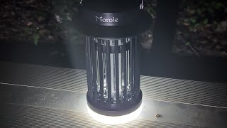 Morole Rechargeable Bug Zapper with LED Light [upl. by Wright188]