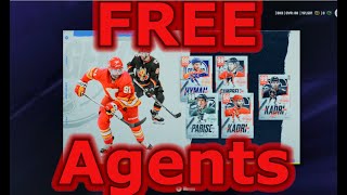 Free Agents Event 99 Nazem Kadri Huge Cards NHL 24 Hut [upl. by Aicrop39]