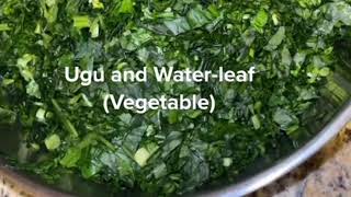 vegetables soup with Ugu and waterleave Edikang Ikong Soup recipe  Blessed [upl. by Vasilek]