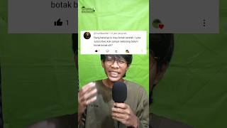 BOTAK SPECIAL 1 JUTA SUBSCRIBER [upl. by Icart335]