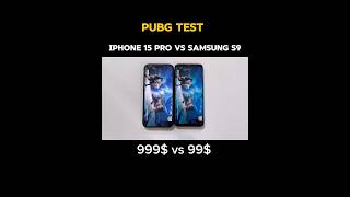 iPhone 15 Pro vs Galaxy S9 PUBG TEST [upl. by Dorelia319]