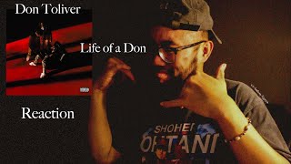 Don Toliver  quotLife of a Donquot Reaction  ANTHONYLENGUYEN [upl. by Rosmarin79]