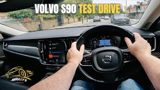 2020 Volvo S90 POV Test Drive  Momentum Plus  HACKNEY  LONDON [upl. by Dietsche517]