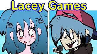 Friday Night Funkin VS Lacey Dreams FULL DEMO Lacey Games FNF Mod Laceys WardrobeHorror [upl. by Nylrac]