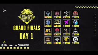 2024 PUBG Challenger Rumble Phase 1  Day 1 [upl. by Aivat]