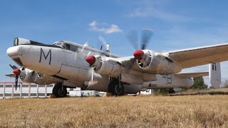 Avro Shackleton WR963 Ground Run 6th August 2022 [upl. by Pinchas794]