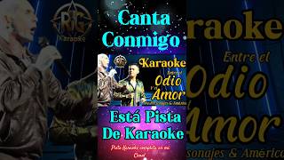 ke personajes amp Américo entreelodioyelamor cumbia karaoke instrumental rgkaraoketedivierte [upl. by Feerahs]