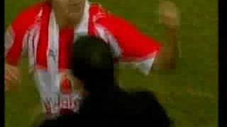 Olympiakos v Panathinaikos 40 81 Nunez  Greek Cup 2008 [upl. by Yar248]