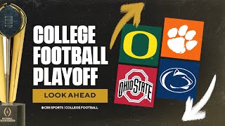 CFP Rankings Lookahead Week 11 Oregon REMAINS undefeated Can Penn State still make it [upl. by Murphy]