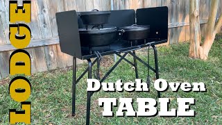 Review of the Lodge Dutch Oven Table [upl. by Ainar]