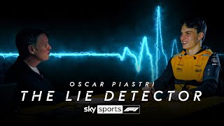 Has Oscar Piastri ever PEED in the car 👀😅  The Lie Detector [upl. by Cordy]