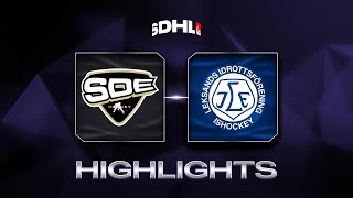 SDE Hockey vs Leksands IF  Game Highlights [upl. by Eelyah]