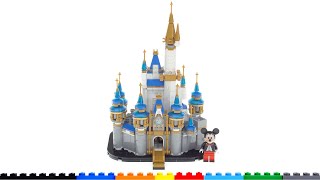 LEGO Mini Disney Castle 40478 review Reasonable size amp price great detail surprisingly good [upl. by Ime801]