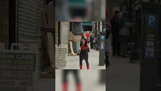 These Spider man bloopers are really weird shorts [upl. by Bullard431]