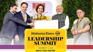 PM Modi Live  Hindustan Times Leadership Summit 2024 Live [upl. by Farrow602]