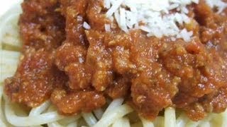 Homemade Spaghetti Sauce [upl. by Hiltan]