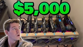 I spent 5000 on GPU Mining for 2024 [upl. by Htrow]