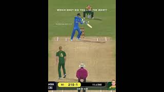 Comment your favourite shot realcricketswipe cricketshorts realcricketlive indiancricket [upl. by Eanod]