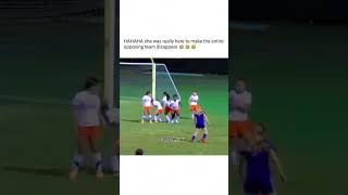 The Funniest Football Free Kick ever Women soccer funny moment 😂 [upl. by Ebberta628]